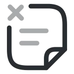 Note Remove SVG Icon